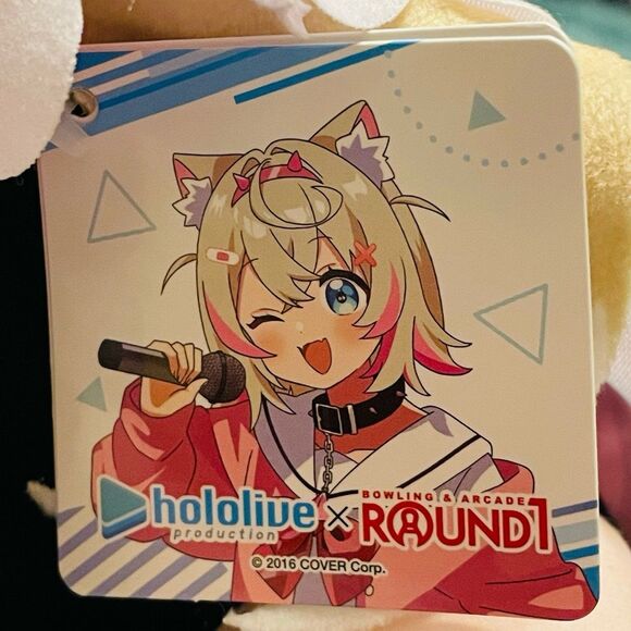 Hololive X Round 1 Collab Exclusive Mococo Abyssgard 5.9” Plush NWT Limited Edit - Picture 6 of 6